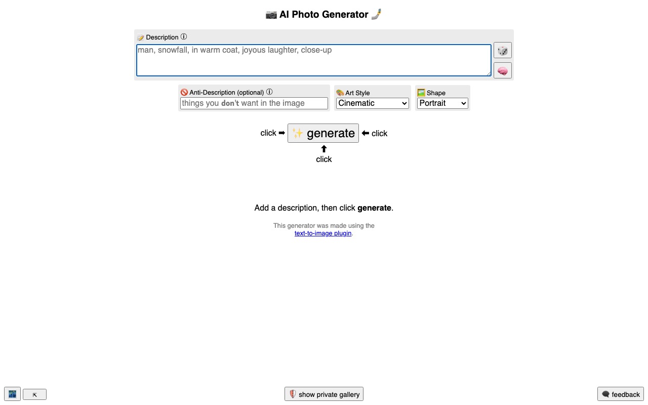 Perchance AI — free AI image generator