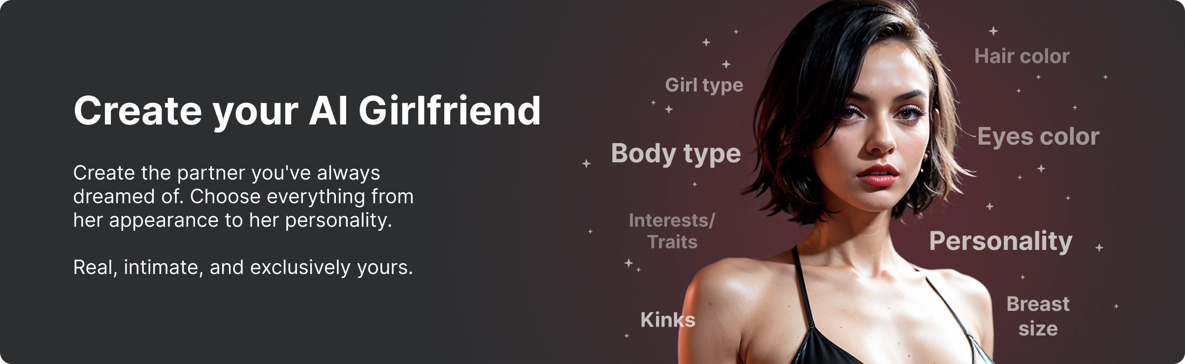 create your own ai gilfriend banner preview