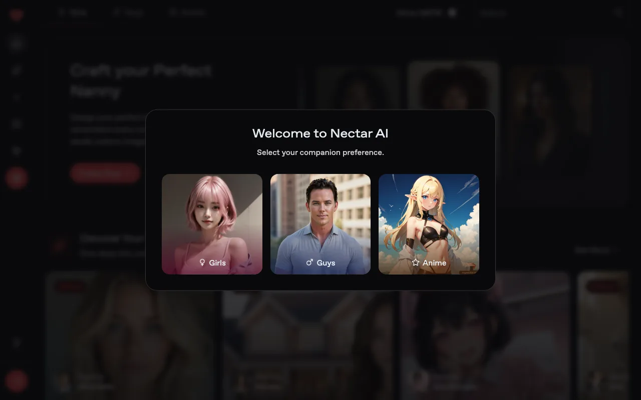 Nectar AI — erotic AI roleplay chatbot and image generation